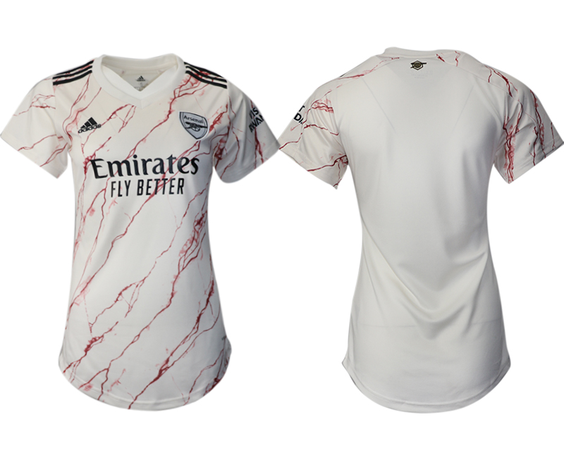 2021 Men Arsenal away aaa version womens soccer jerseys->women soccer jersey->Women Jersey